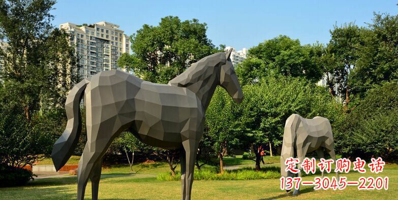 太原产品名称不锈钢动物抽象雕塑