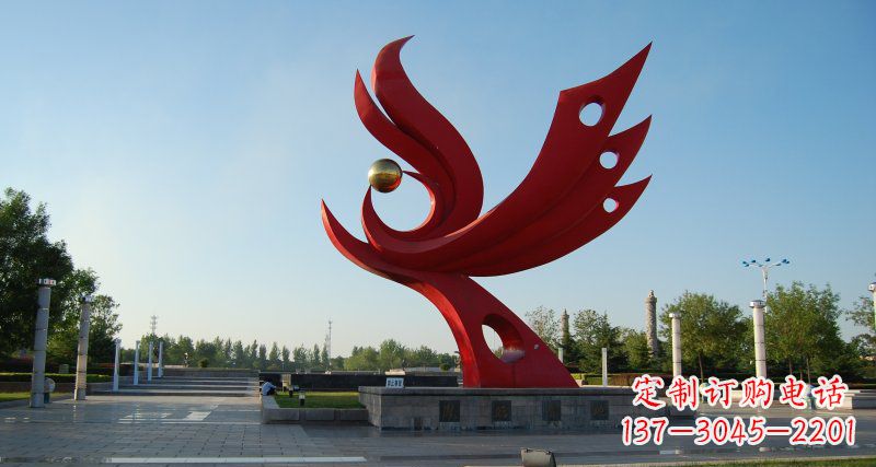 太原凤凰雕塑——浓缩的美丽传统