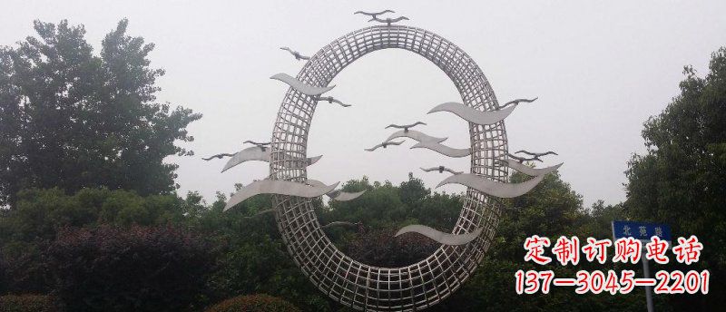 太原抒情海鸥雕塑