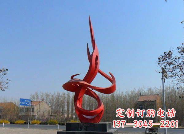 太原不锈钢火苗经典建筑雕塑