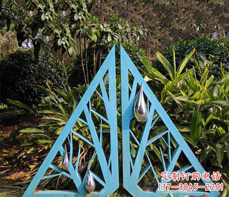 太原 风格树枝不锈钢景观雕塑