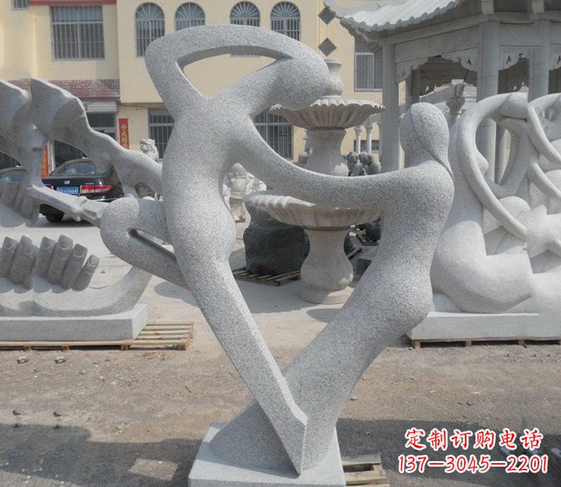 太原中领雕塑独具匠心的“浪漫幸福·情侣小品雕塑”