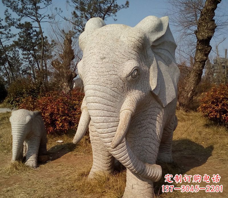 太原精美大象雕塑