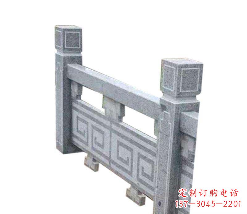 太原精美大理石护城河栏板雕塑