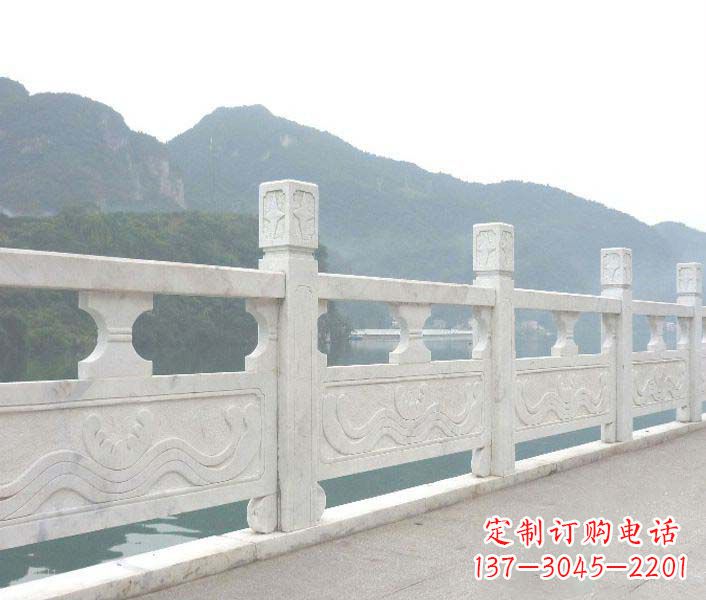太原高品质公园大理石栏板景观石雕
