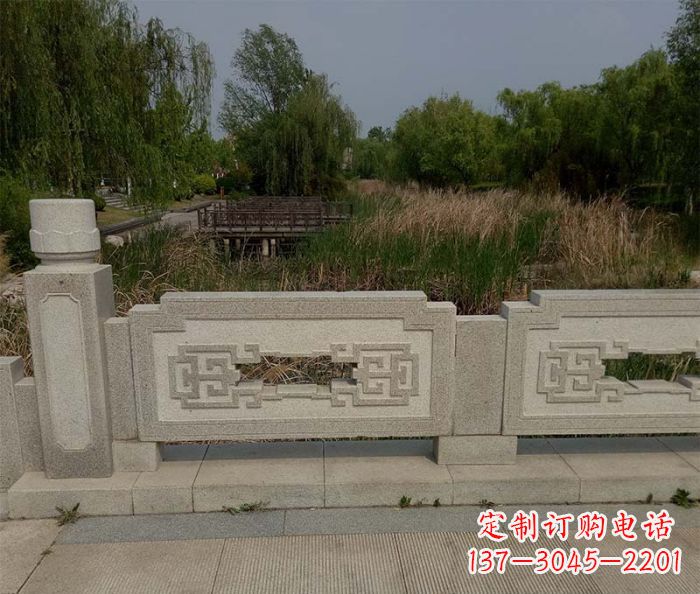 太原优雅大气的公园栏板雕塑