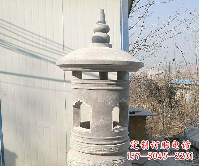 太原精美公园大理石石灯雕塑
