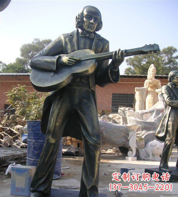 太原高端精致吉他雕塑