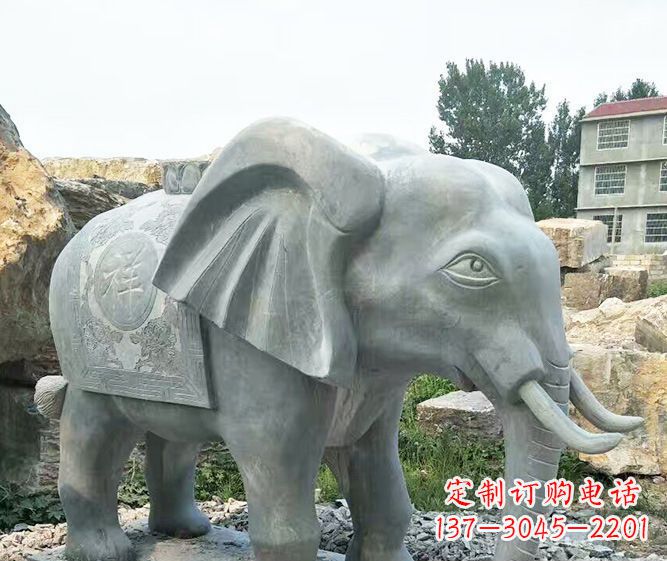 太原精美大象雕塑,装点你的公园