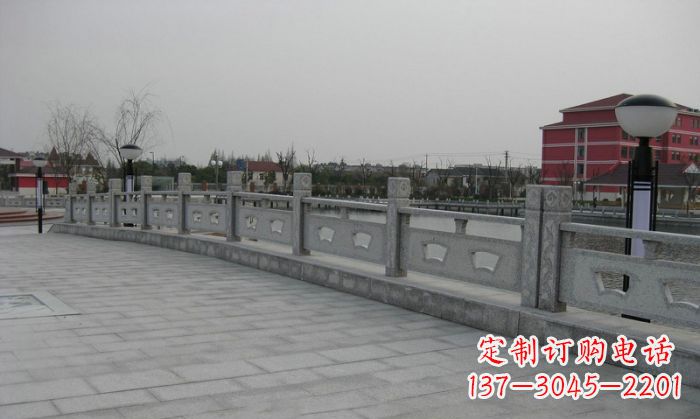 太原公园仿古石栏板 (2)