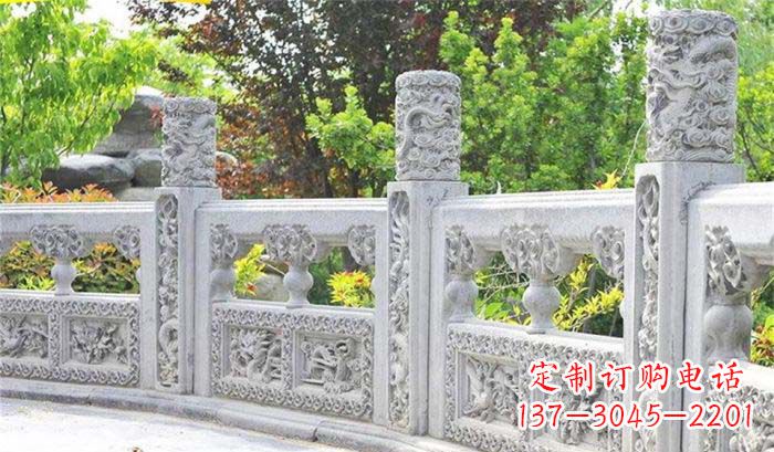 太原公园仿古石栏板雕塑