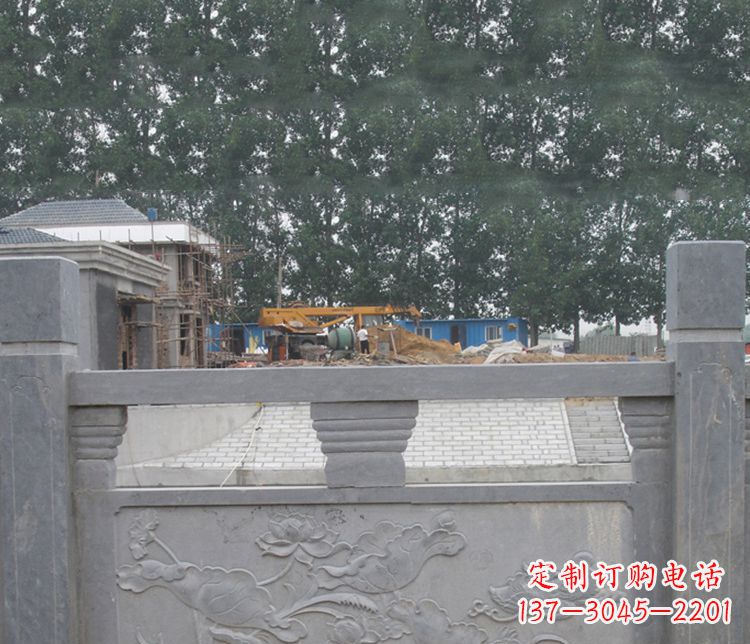 太原独特的仿古公园石栏板雕塑