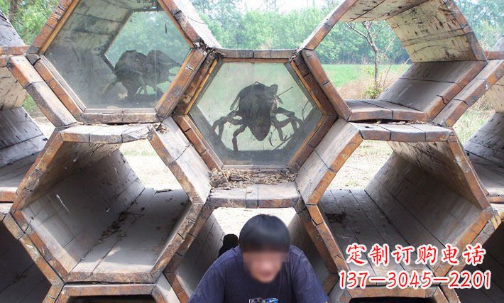 太原高质量蜜蜂铜雕