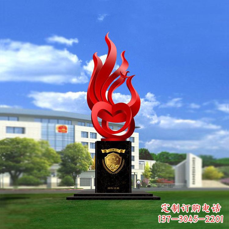 太原精致凤凰不锈钢雕塑