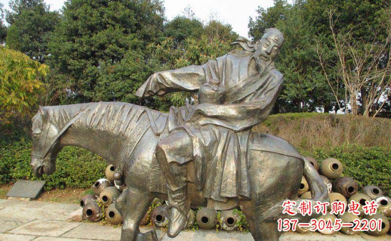 太原动态骑马雕塑
