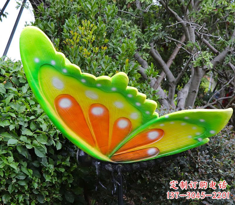 太原玻璃钢仿真蝴蝶雕塑