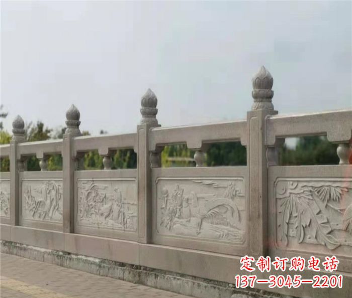 太原泰山大理石浮雕栏板雕塑