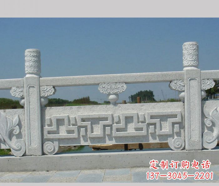 太原公园景观大理石栏板雕塑