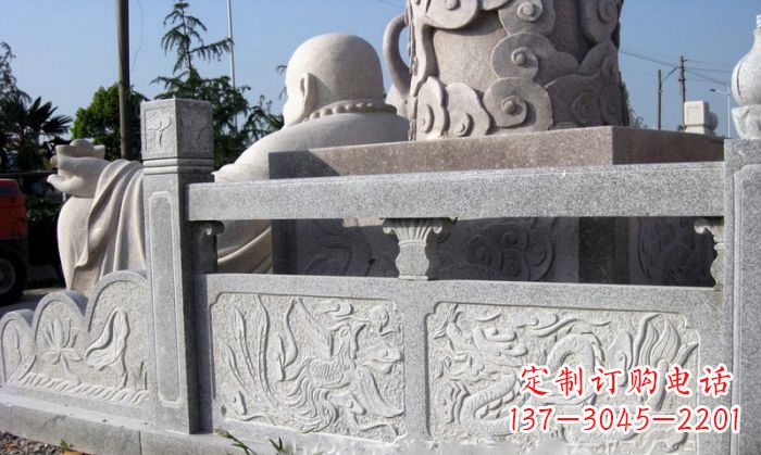 太原公园景观大理石栏板石雕