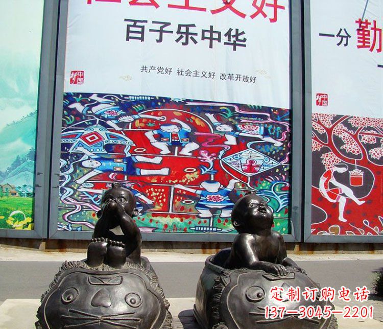 太原公园景观老虎鞋玻璃钢仿铜雕塑