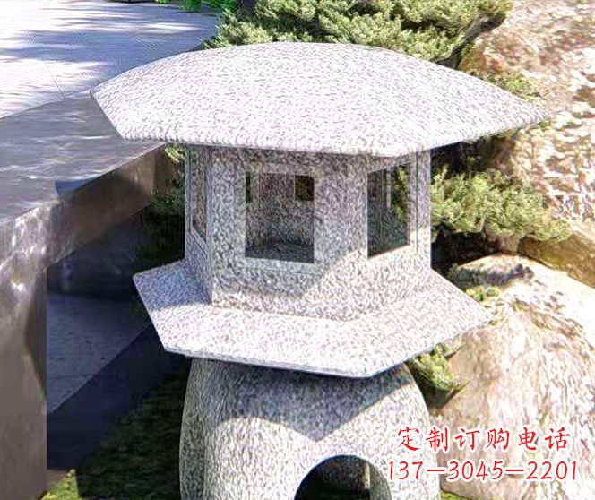 太原公园景观小型石灯雕塑 (2)