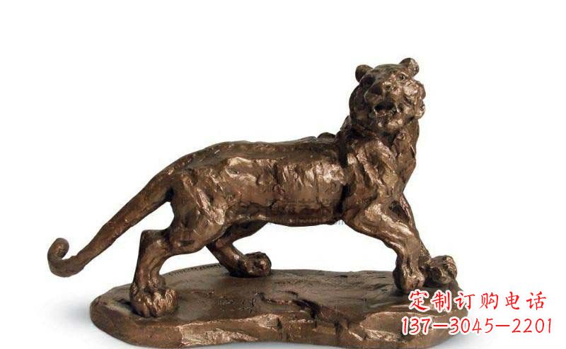 太原老虎铜雕中领雕塑为您打造精致细腻的雕塑作品