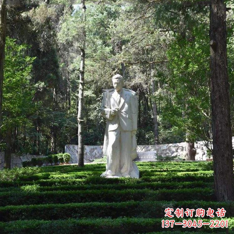 太原聂耳汉白玉石雕塑，追随伟大作曲家的足迹