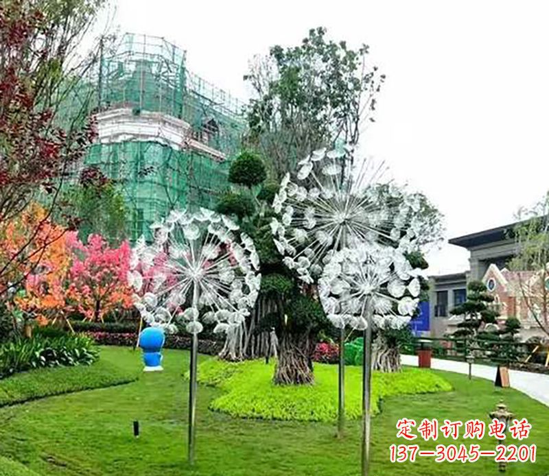 太原公园蒲公英雕塑
