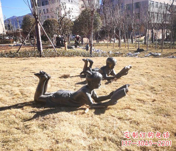 太原精致的儿童仿铜雕塑