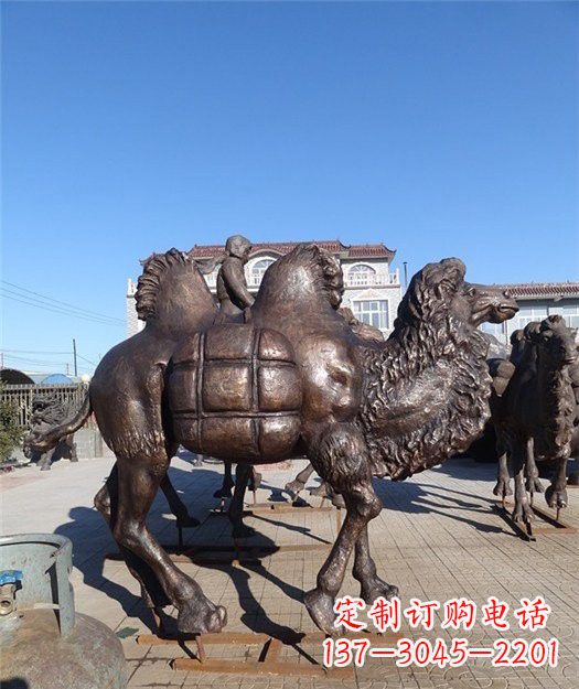 太原高端铜骆驼雕塑定制