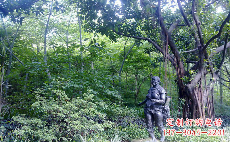 太原铜雕西方女人人物雕塑