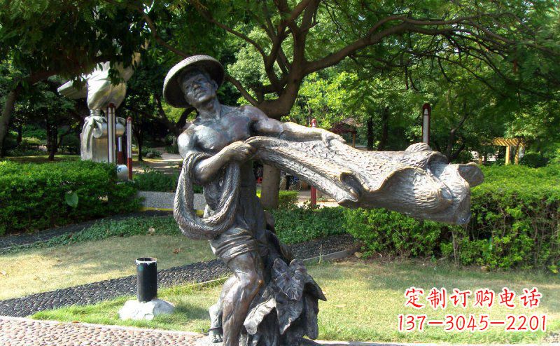 太原渔民铜雕—— 带您体验渔夫传统文化