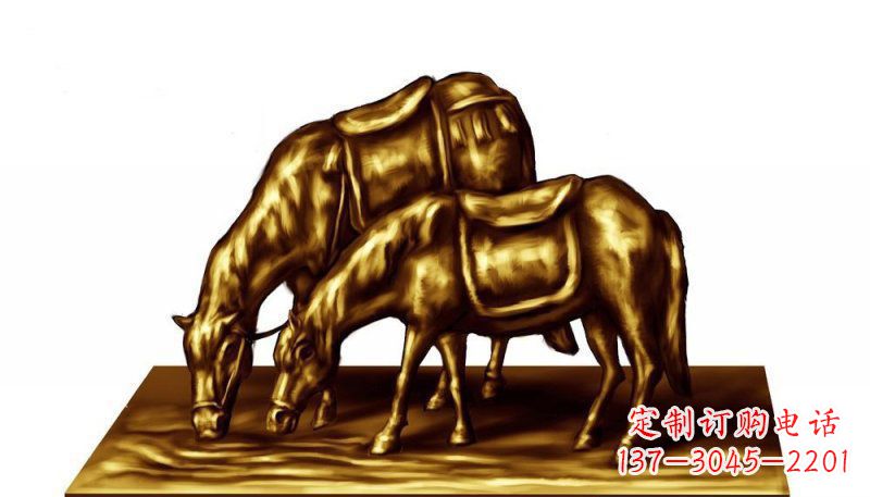 太原中领雕塑精美铜制动物雕塑