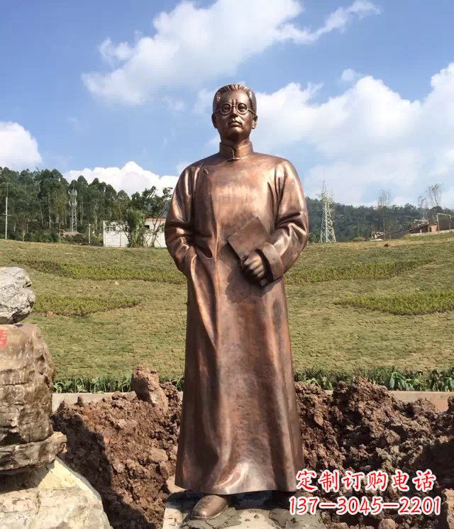 太原陶行知雕塑珍贵的纪念收藏品