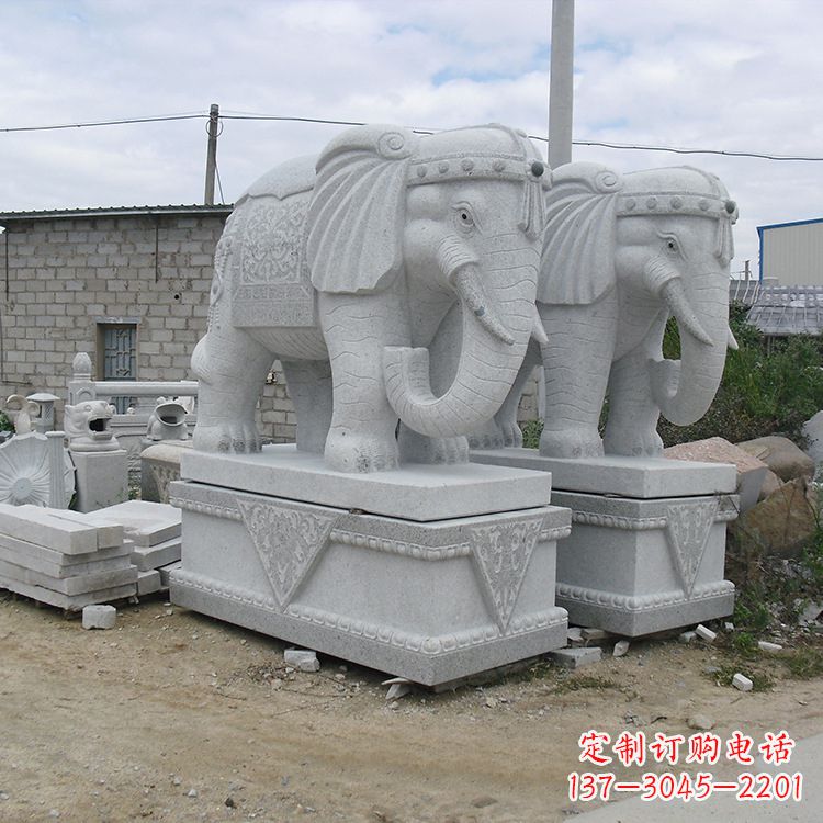 太原古代大象石雕