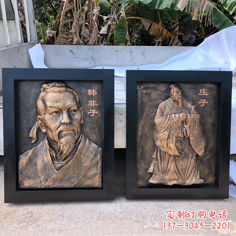 太原中领雕塑专业的古代历史名人头像雕塑定制
