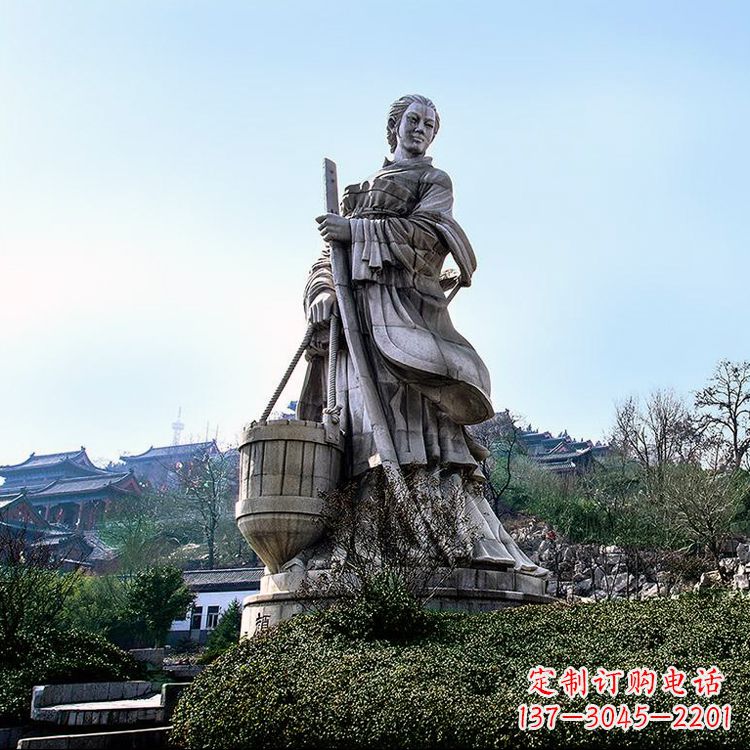 太原古代美女文姜景观雕塑