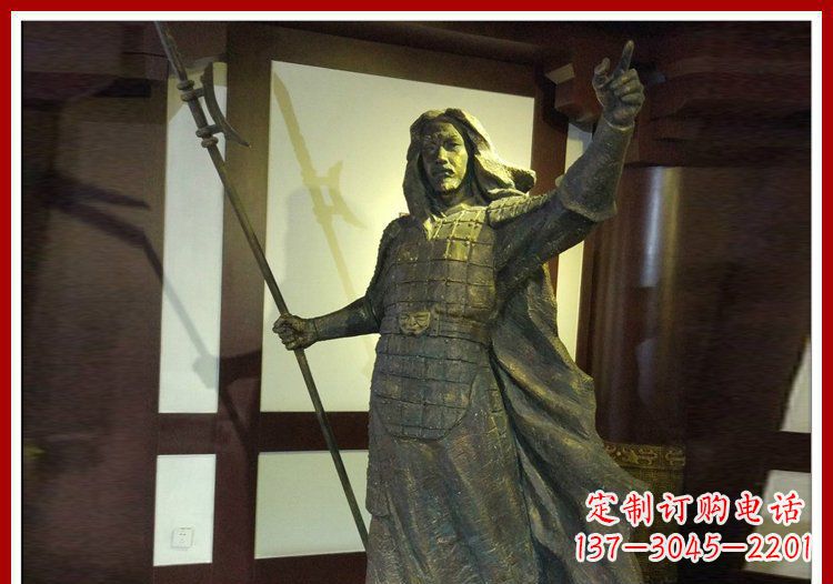 太原传神的古代名人雕塑