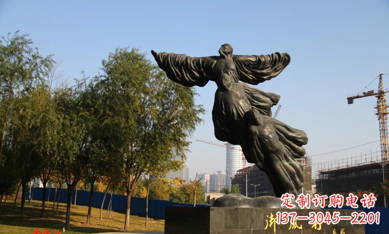 太原古典巨匠苏轼的铜雕之美