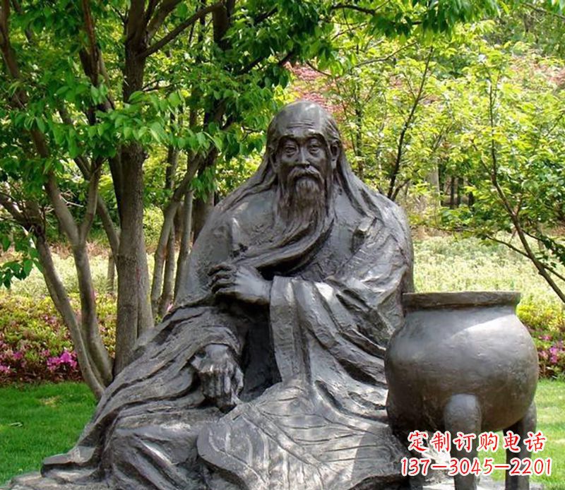 太原中领雕塑精美名人铜雕塑