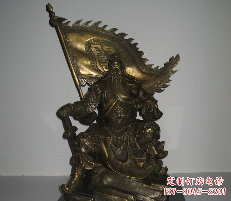 太原经典传承|古代名人关公铜雕