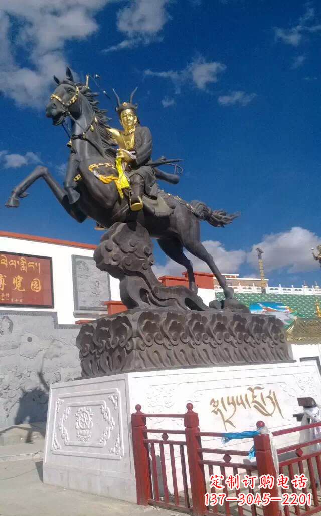 太原古典骑马人物雕塑