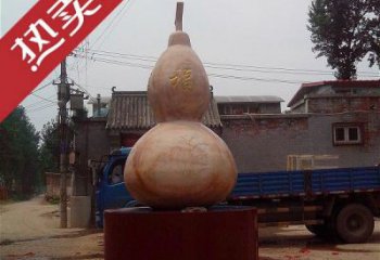 太原精美葫芦石雕，传承中国古典文化