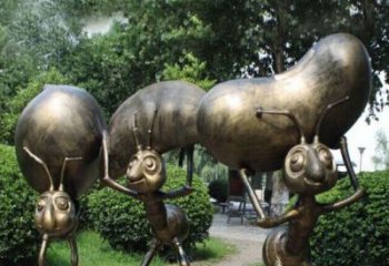 太原雕刻精灵——蚂蚁铜雕