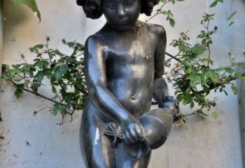 太原唯美少女雕塑——在公园中给清新的景观增添一抹生机