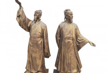 太原中领雕塑-传承古代文人雅士李白雕塑