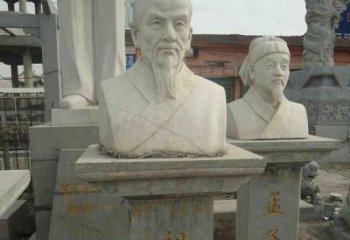 太原高级定制古代名人祖冲之头像雕塑
