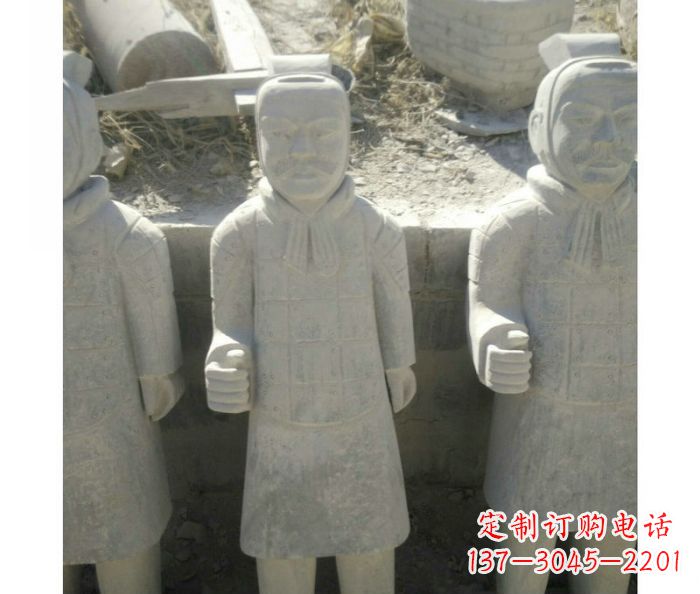 太原欣赏秦帝国历史,精美的兵马俑雕塑