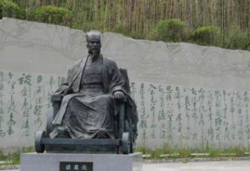 太原古典诸葛亮雕塑