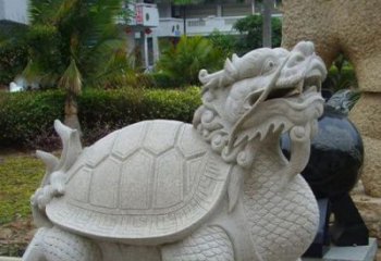 太原中领雕塑：古典神兽龙龟石雕精神的传承